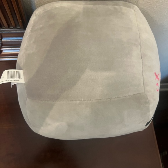 Squishmallows Tally the Gray Cat Plush with Pink Accents stackable - Picture 6 of 8